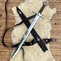 The Accolade Sword of Knights Templar Handmade Collectible Sword Wall Décor Gift