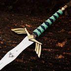 Zelda Skyward Master Sword Replica with Scabbard – handle or hilt detail