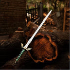 Zelda Skyward Master Sword Replica with Scabbard – alternate angle