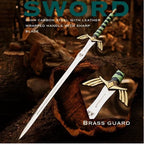 Zelda Skyward Master Sword Replica with Scabbard – full product view