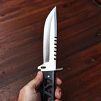 Valorant Xenohunter Knife Replica – High-Carbon Steel – alternate angle