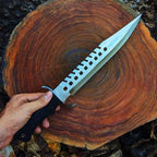 Walking Dead Negan Bowie Knife Replica – Micarta – material and finish detail