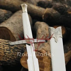 Witcher 3 Geralt Monster-Slayer Damascus Sword – alternate angle