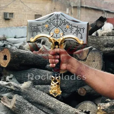 God of War Mjolnir Thor Hammer Ragnarok | Viking Cosplay | Unique GIFT for Men