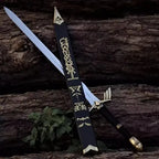 Zelda Master Sword Replica – Stainless Steel & Scabbard – material and finish detail