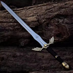 Zelda Master Sword Replica – Stainless Steel & Scabbard – handle or hilt detail